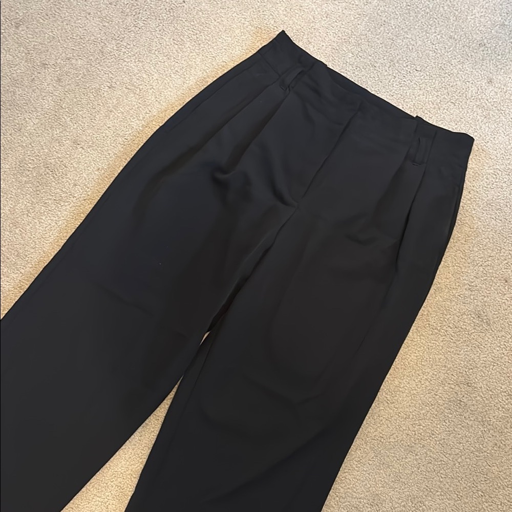 DKNY Wide Legged Black Trousers
